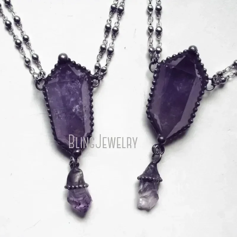 Women'S Emo Accessories - 10 Pezzi Collana in Cristallo di