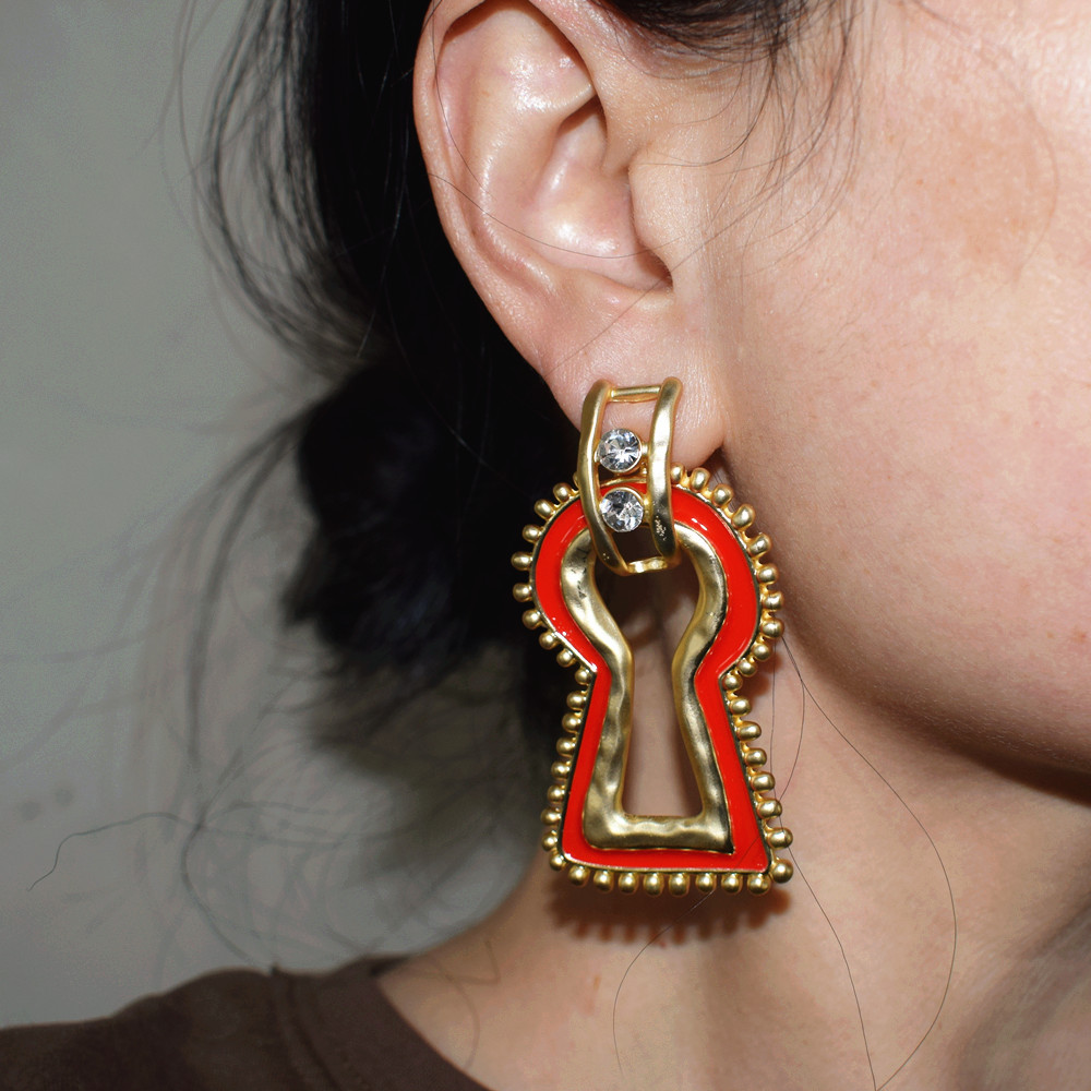 Orecchini pendenti con fata in - Women'S Red Accessories recensione e prezzo