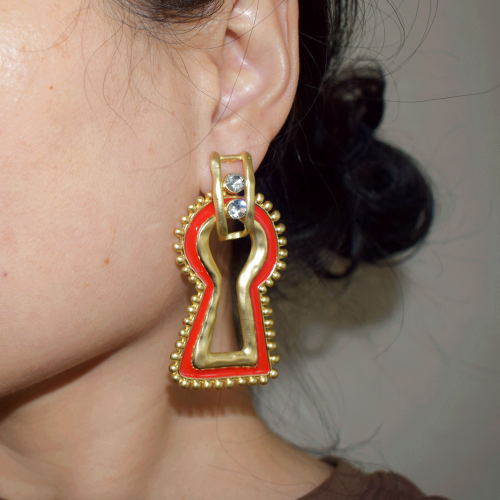 Orecchini pendenti con fata in - Women'S Red Accessories recensione e prezzo