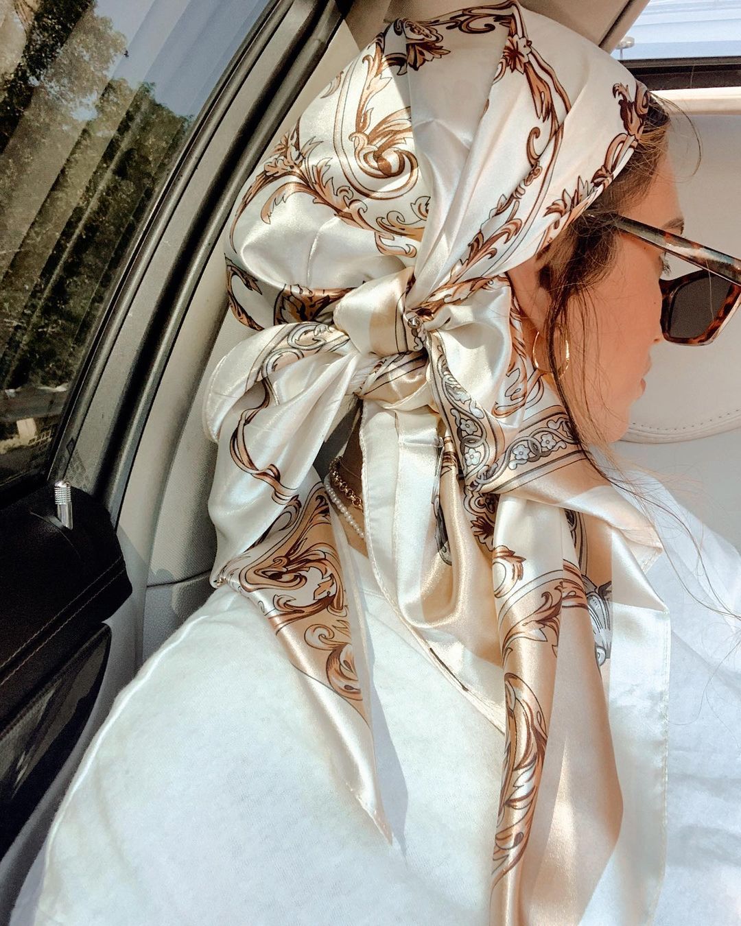 Sciarpa quadrata in raso Donna - Silk Scarf Square recensione e prezzo