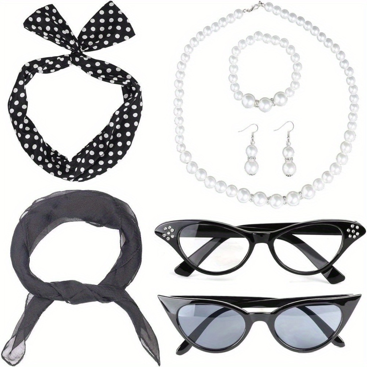 Set di Accessori per Costume d - Women'S Accessories In The 1950S recensione e prezzo