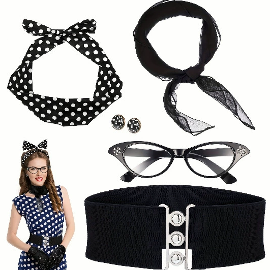 Accessori per Costumi Anni '50 - Women'S Accessories In The 1950S recensione e prezzo