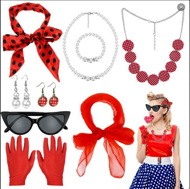 Accessori per Costumi Anni '50 - Women'S Accessories In The 1950S recensione e prezzo