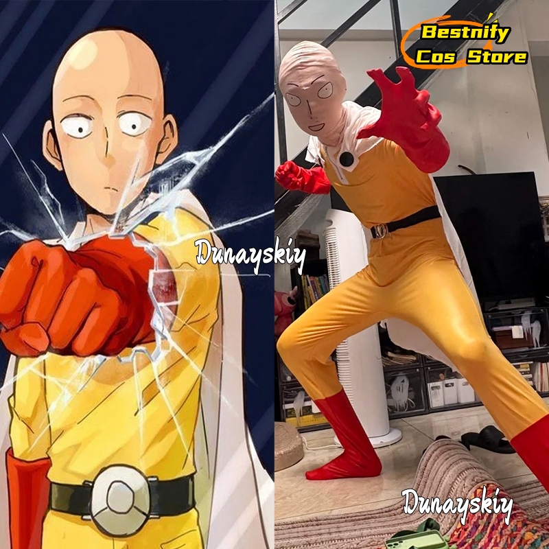 Costume tuta cosplay Saitama M - Women'S Red Accessories recensione e prezzo